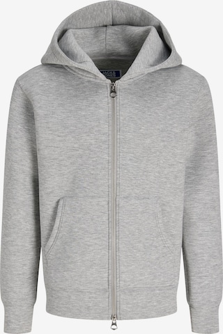 Jack & Jones Junior - Casaco em moletão 'JCOLEGACY' em cinzento: frente