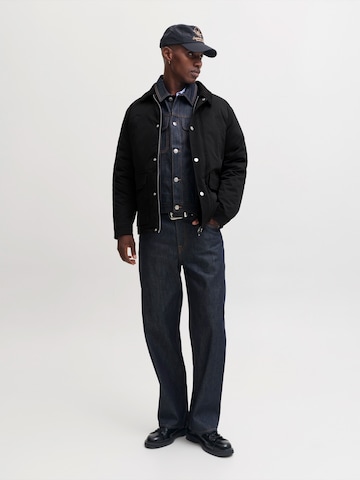 JACK & JONES Átmeneti dzseki 'JORNORREBRO' - fekete
