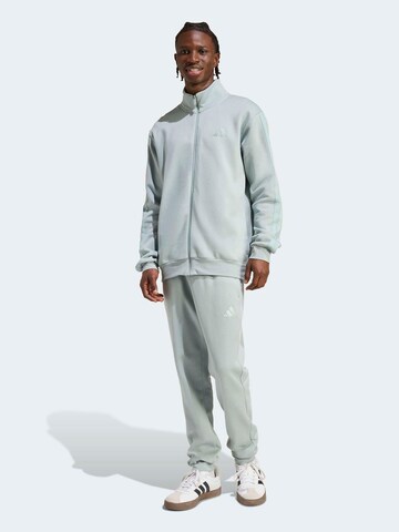 ADIDAS SPORTSWEAR Trainingsanzug '3-STRIPES FLEECE' in Grün: Vorderseite