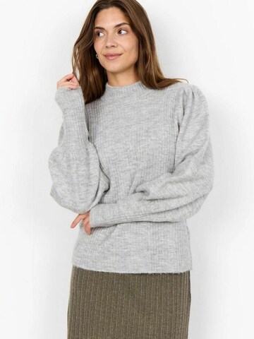 Soyaconcept Pullover 'Nessie 60' in Grau: Vorderseite