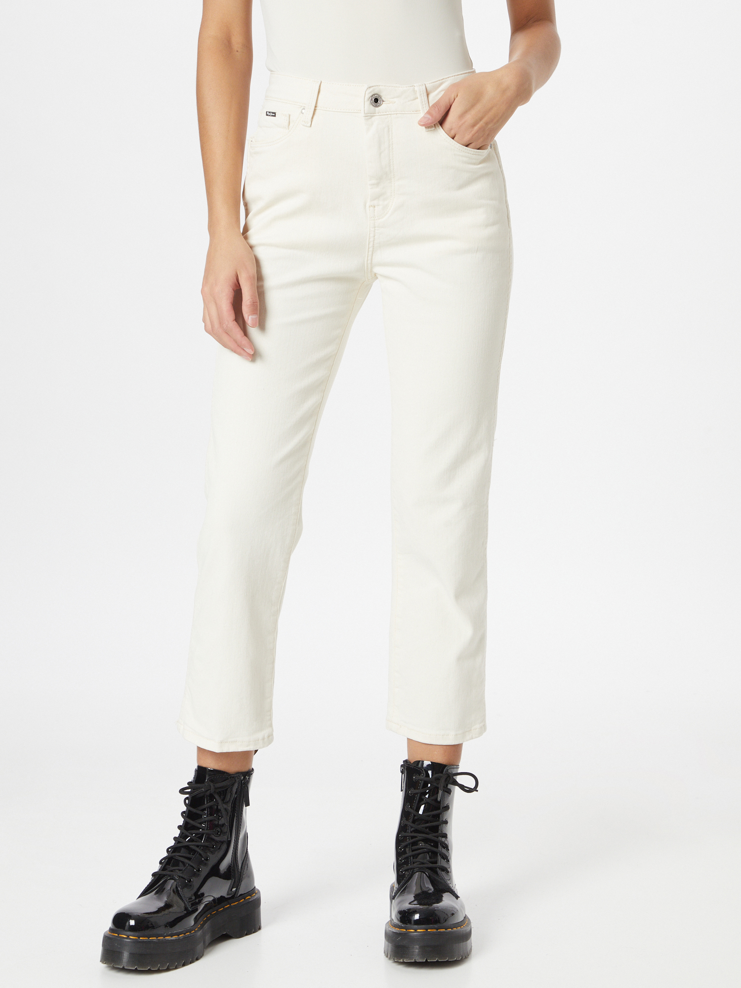 Pantaloni e jeans aSjwb Pepe Jeans Jeans DION in Bianco 