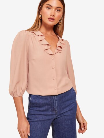 Friends Like These Bluse in Beige: Vorderseite