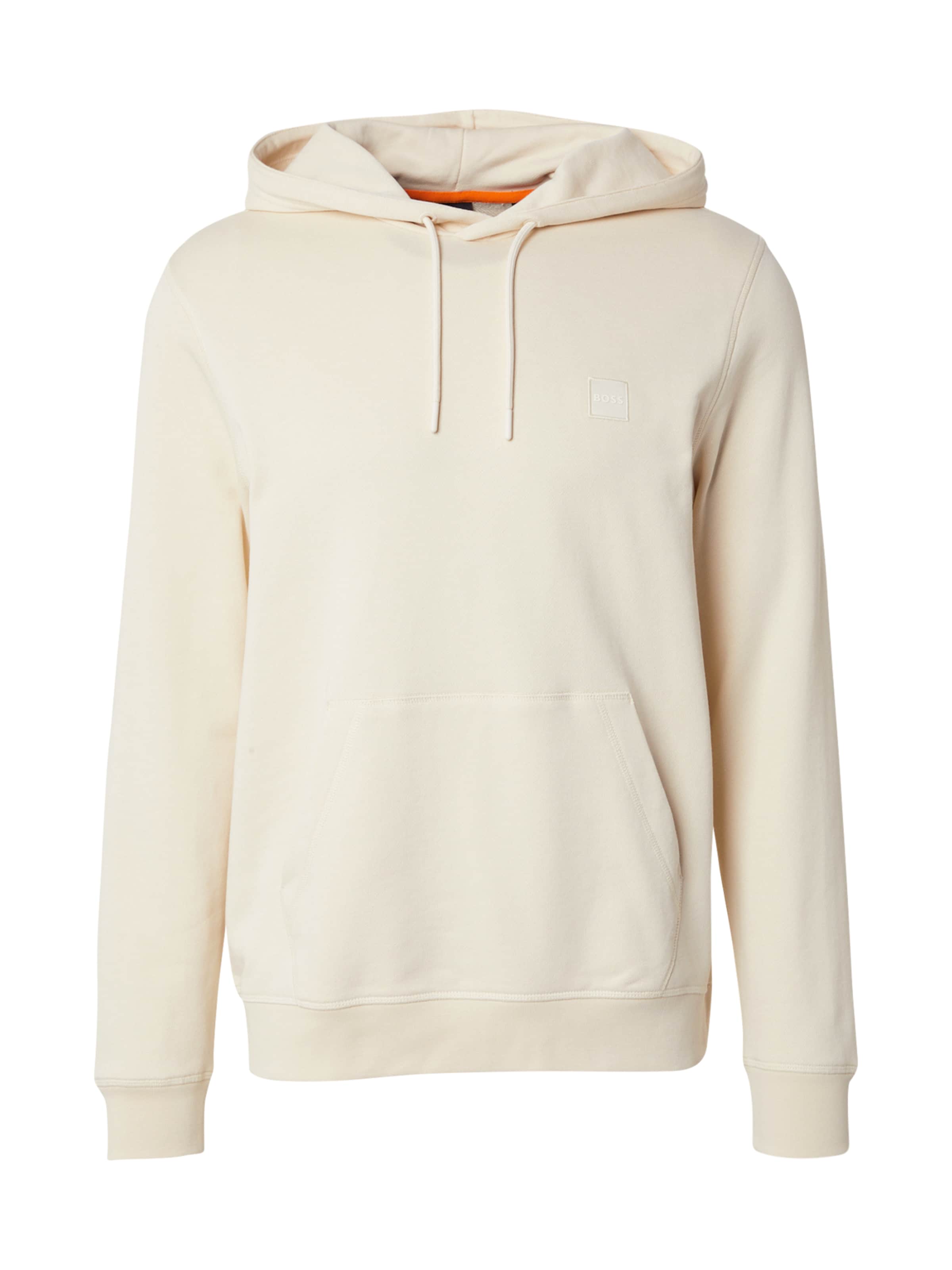 BOSS Sweatshirt 'Wetalk' in Gelb: Vorderseite