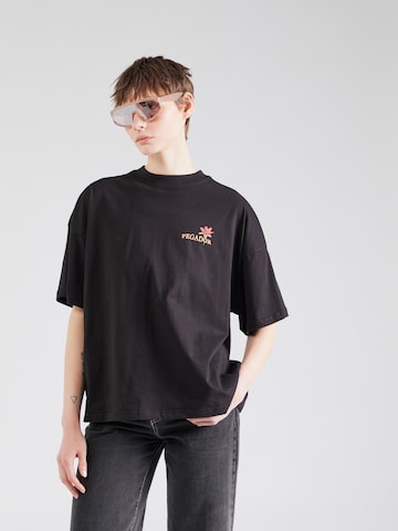 Pegador - Camiseta talla grande 'MARAMIE' en negro