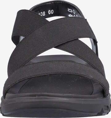 Rieker EVOLUTION Hiking Sandals in Black