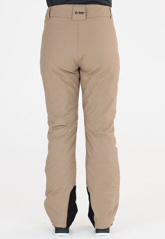 SLOPE Regular Sporthose 'Killy' in Beige