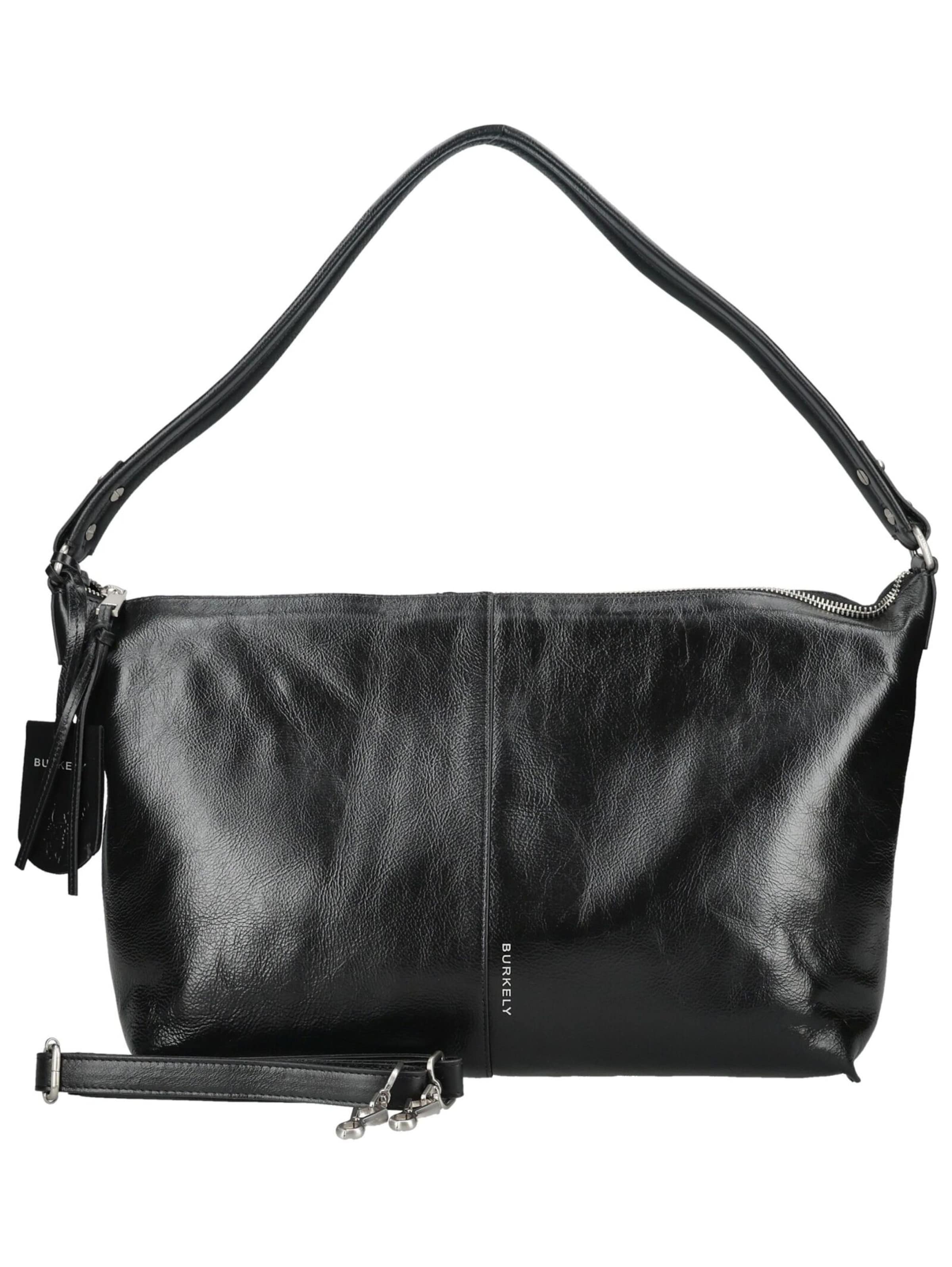 Burkely Tasche in Schwarz: Vorderseite