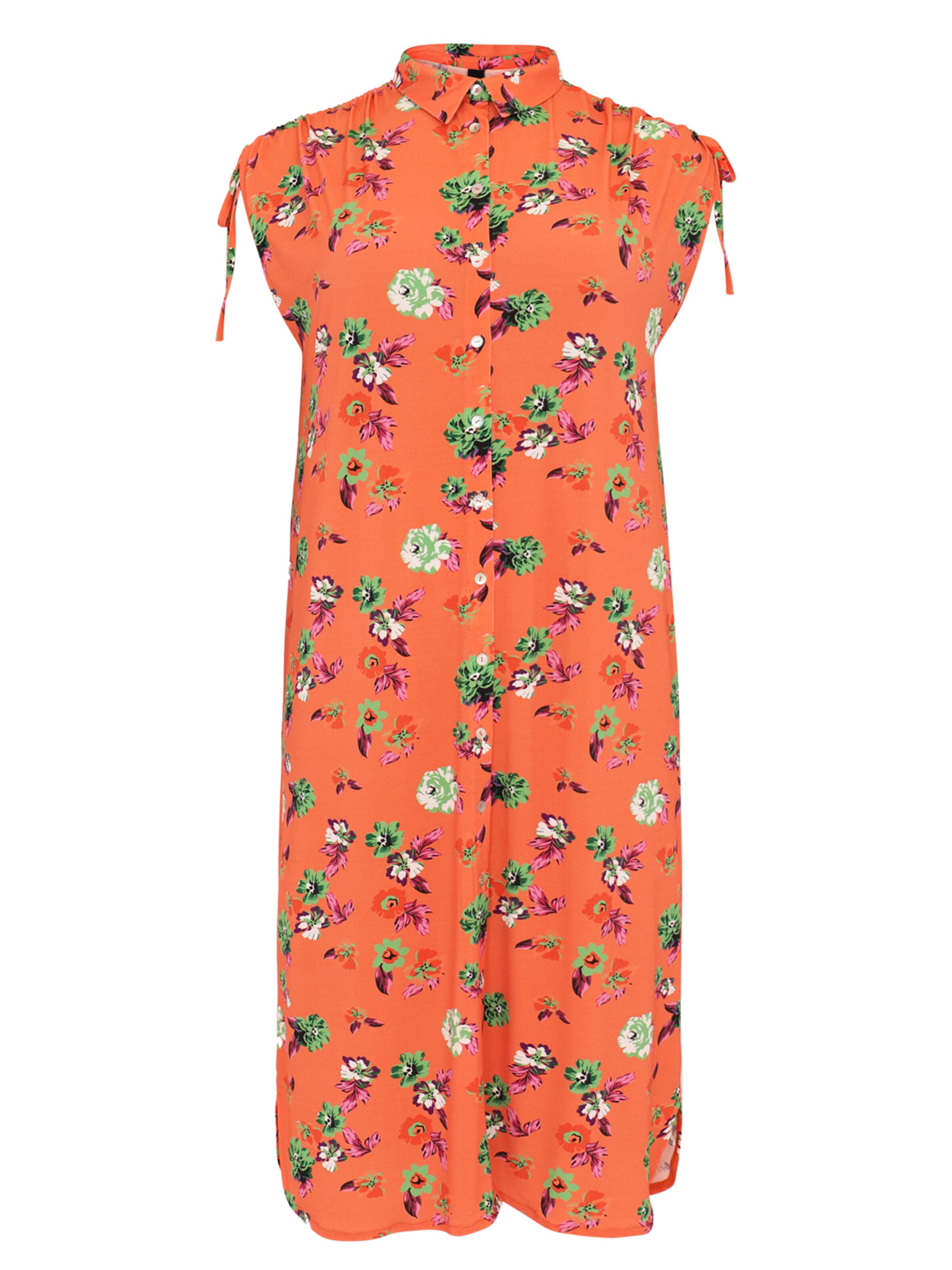 YOEK Blousejurk in Oranje: voorkant