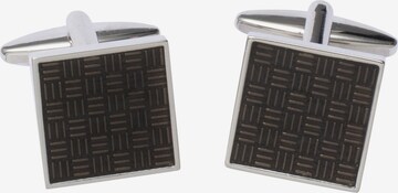 ETERNA Cufflinks in Silver: front