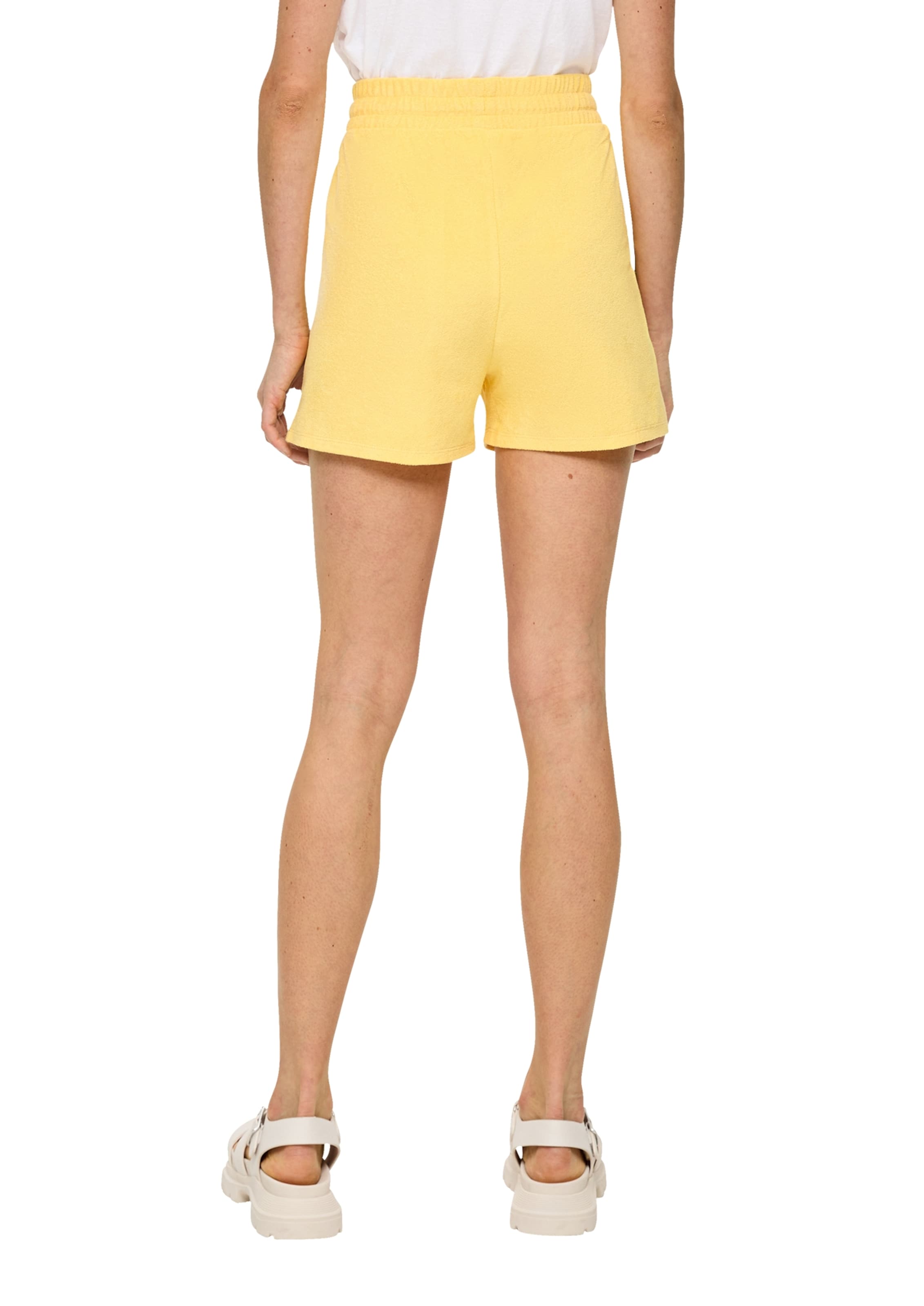 QS Regular Broek in Geel