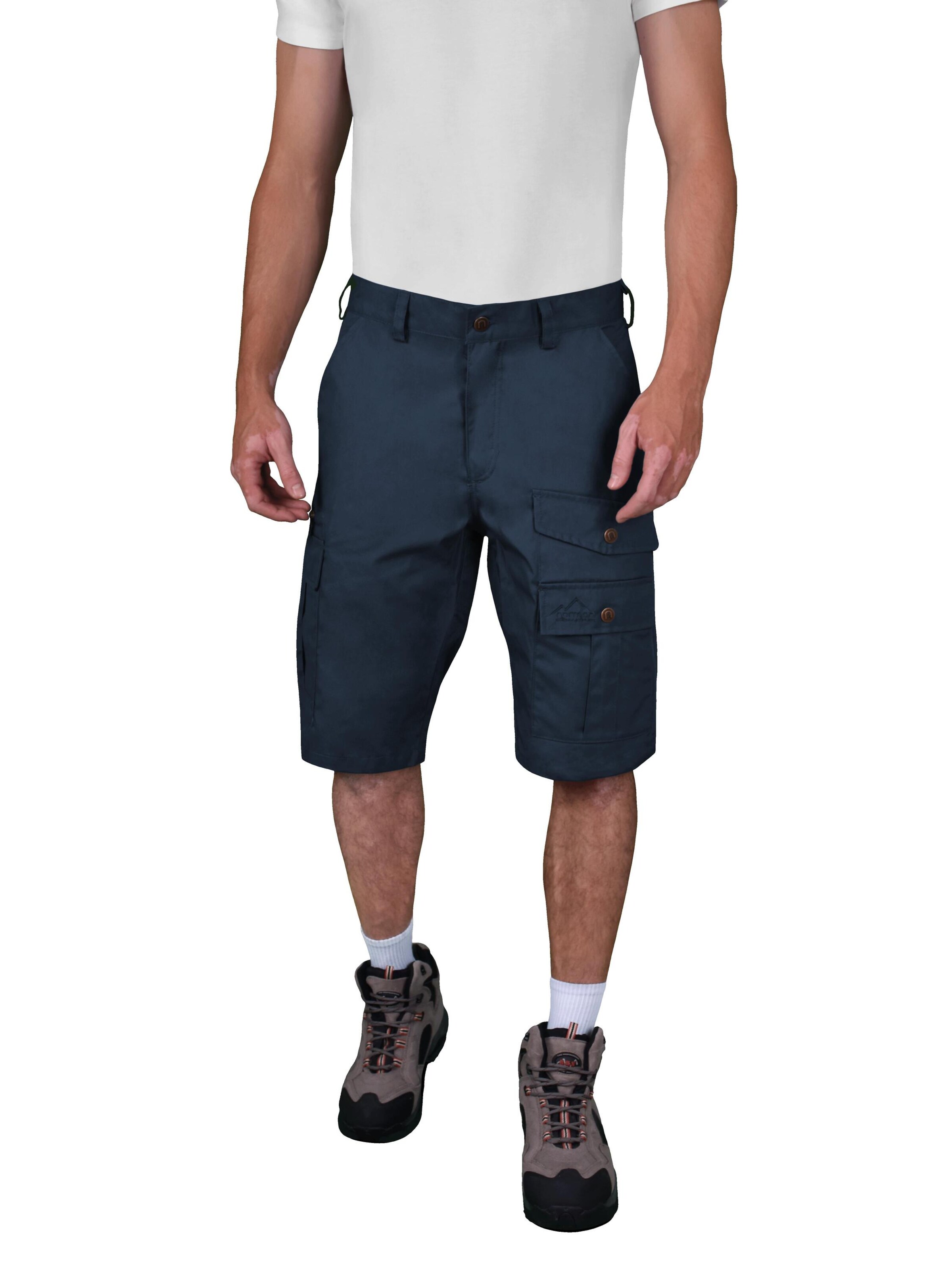 normani Regular Outdoorhose 'Ahvaz' in Blau: Vorderseite