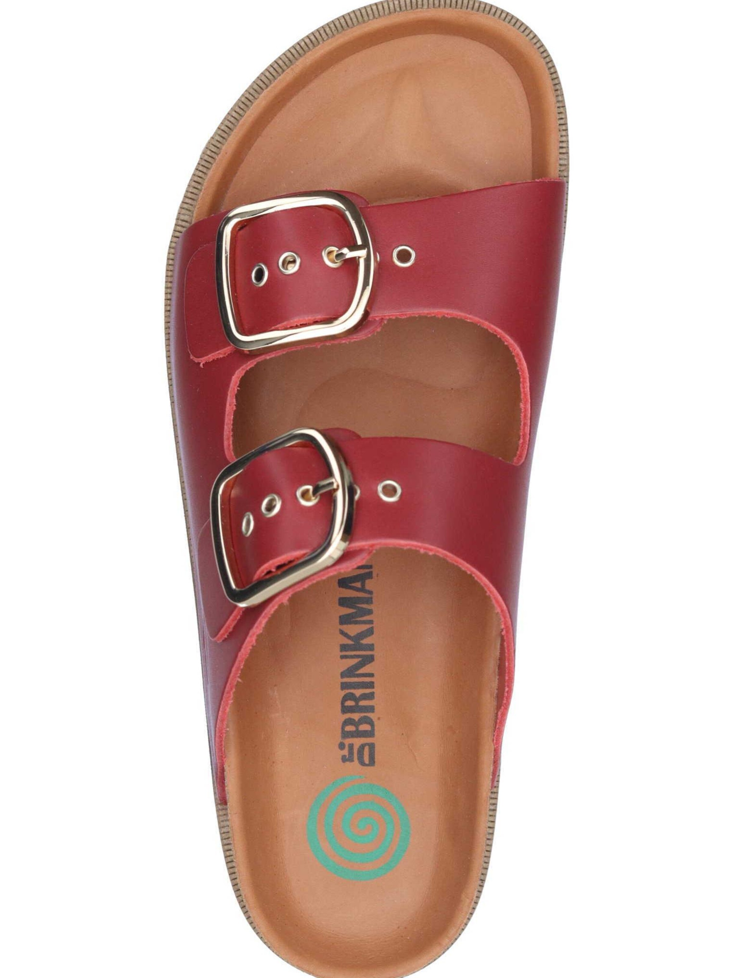 DR. BRINKMANN Mules 'BONILLO' in Red
