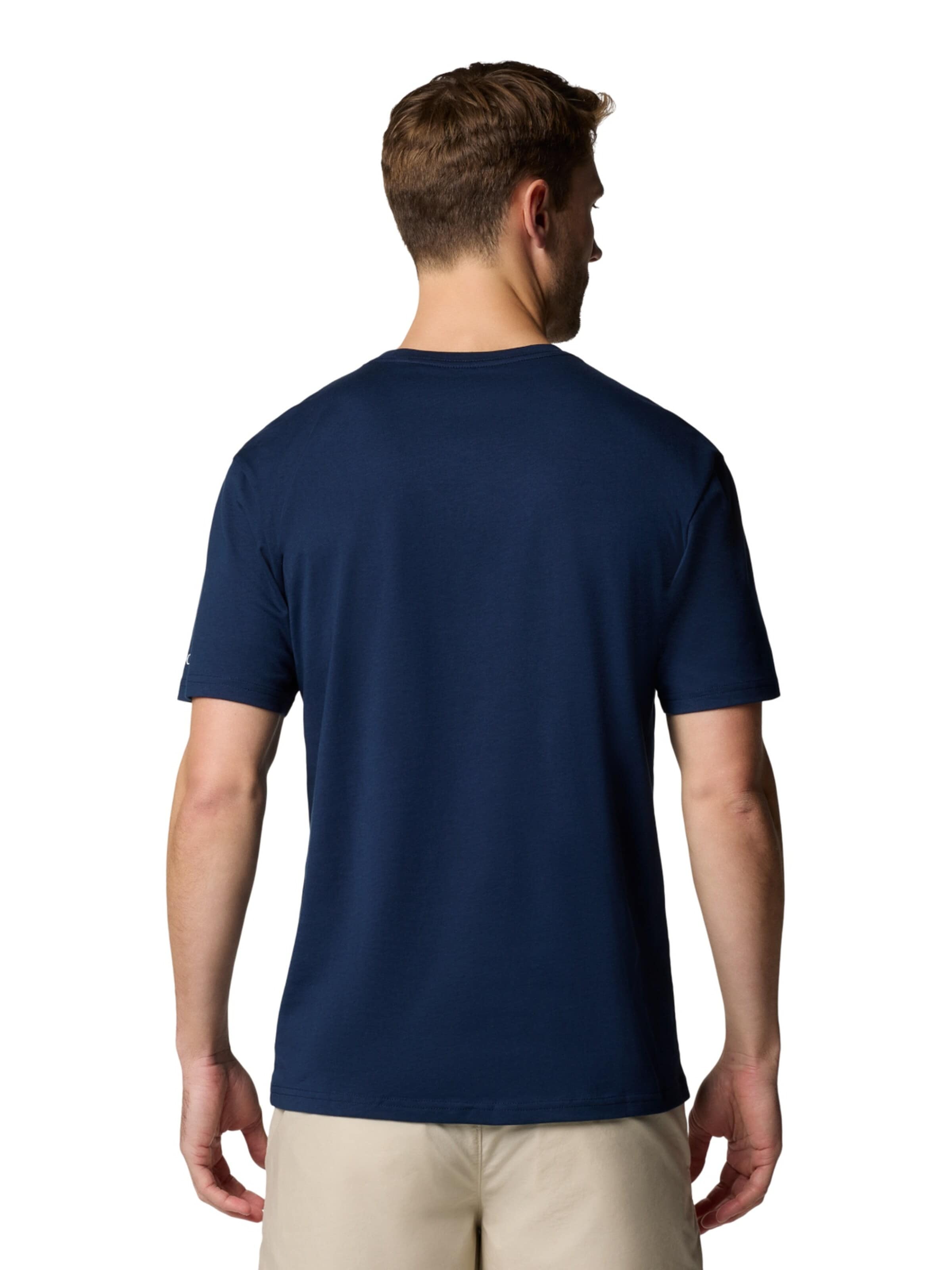 COLUMBIA Shirt 'Columbia Path Lake II Graphic' in Blauw