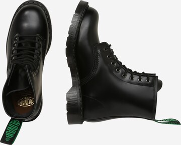 Boots stringati '8 Eye Derby' di Solovair in nero