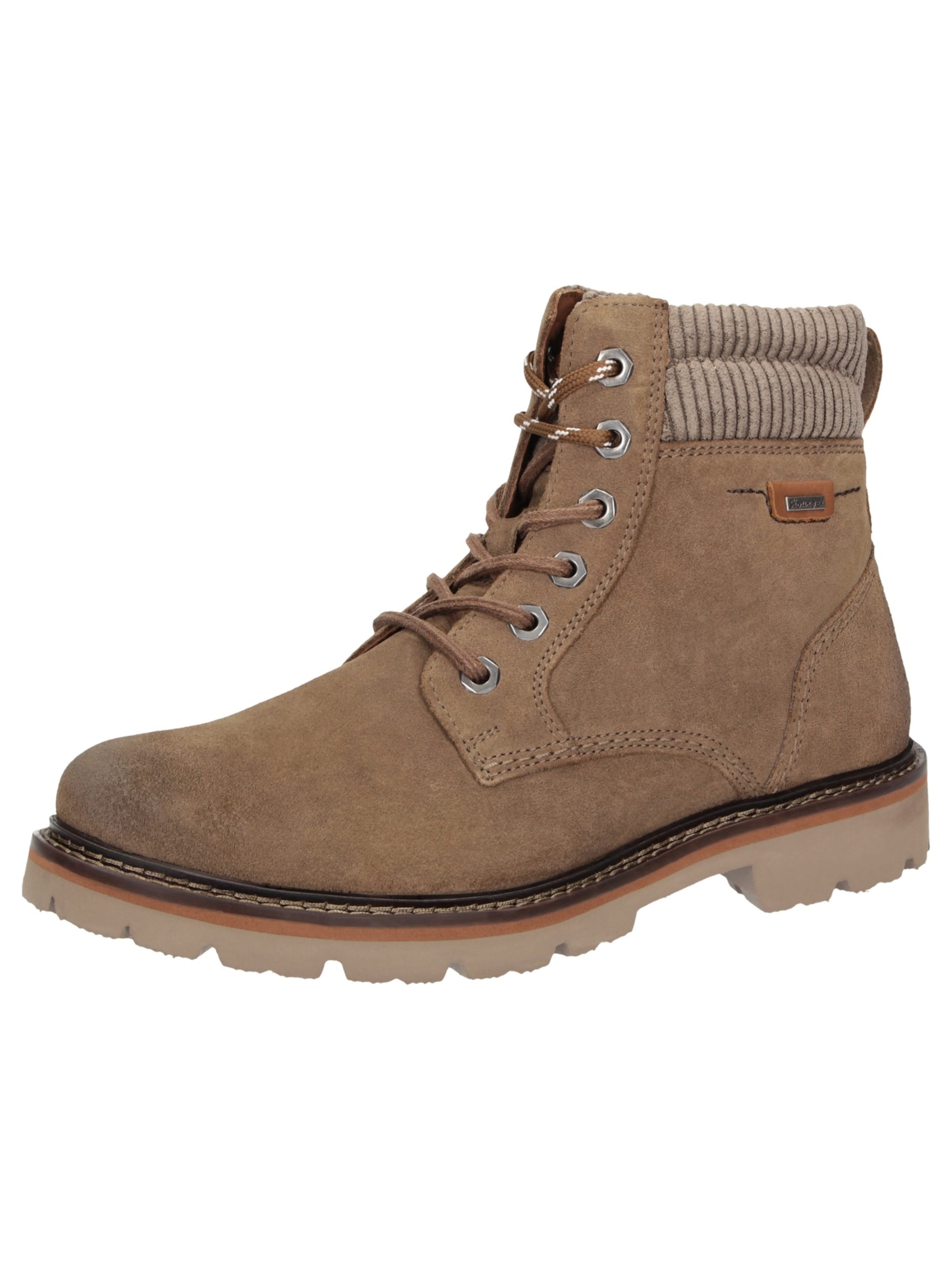 SIOUX Lace-Up Boots ' Adalrik-704-TEX-H ' in Brown: front