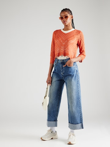 Pull-over 'NEW SUN' JDY en orange