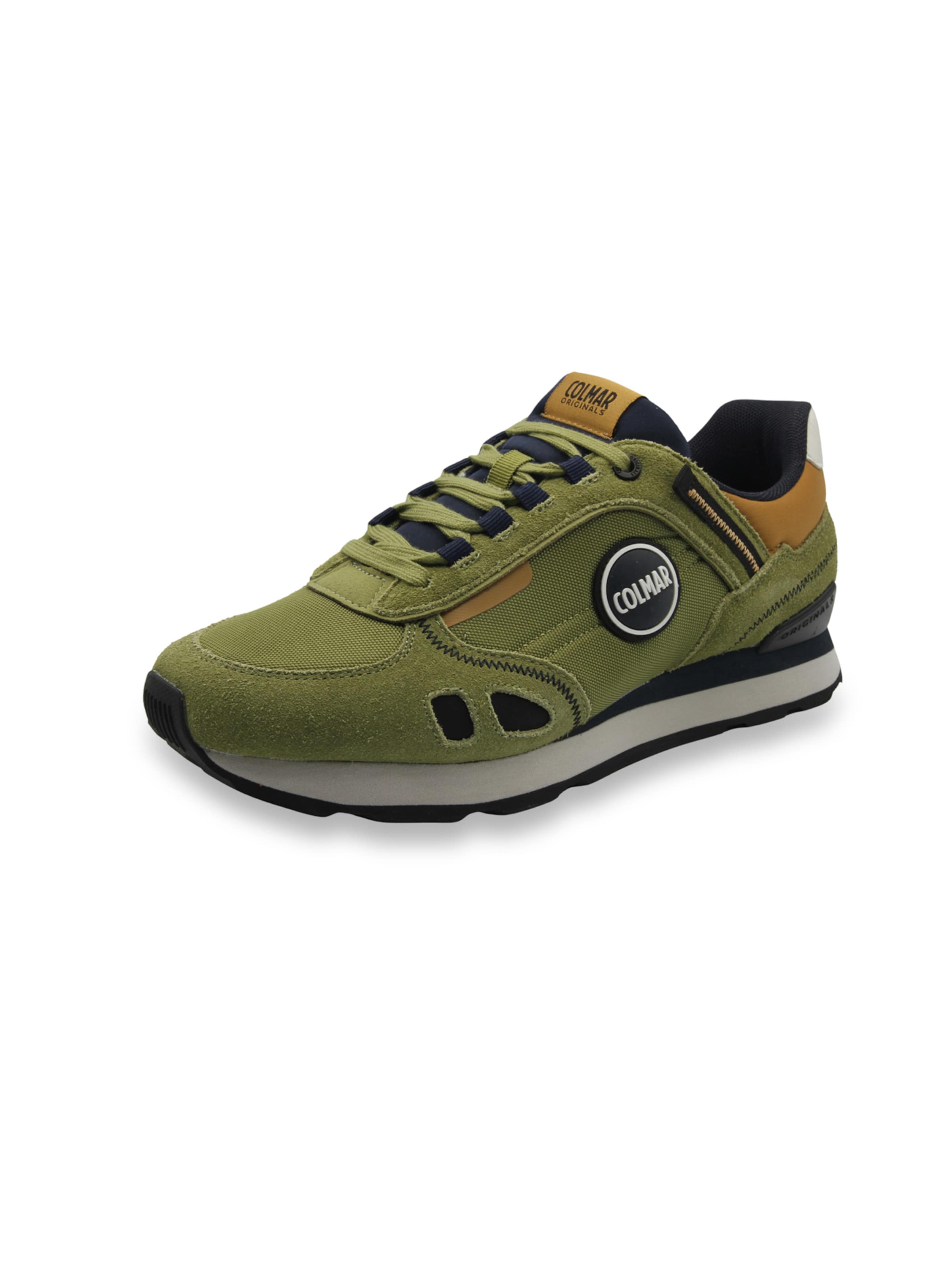 Colmar Platform trainers 'Travis Sport Colors' in Green: front