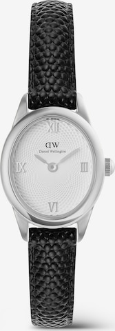 Daniel Wellington Analoguhr in Schwarz: Vorderseite