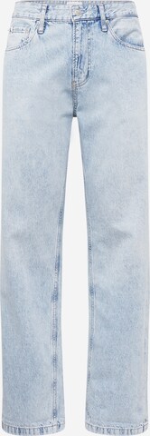 Calvin Klein Jeans Lużny krój Jeansy w kolorze niebieski: przód