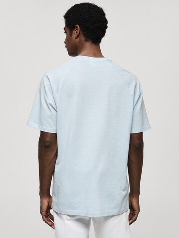 MANGO MAN Shirt 'Circo' in Blue