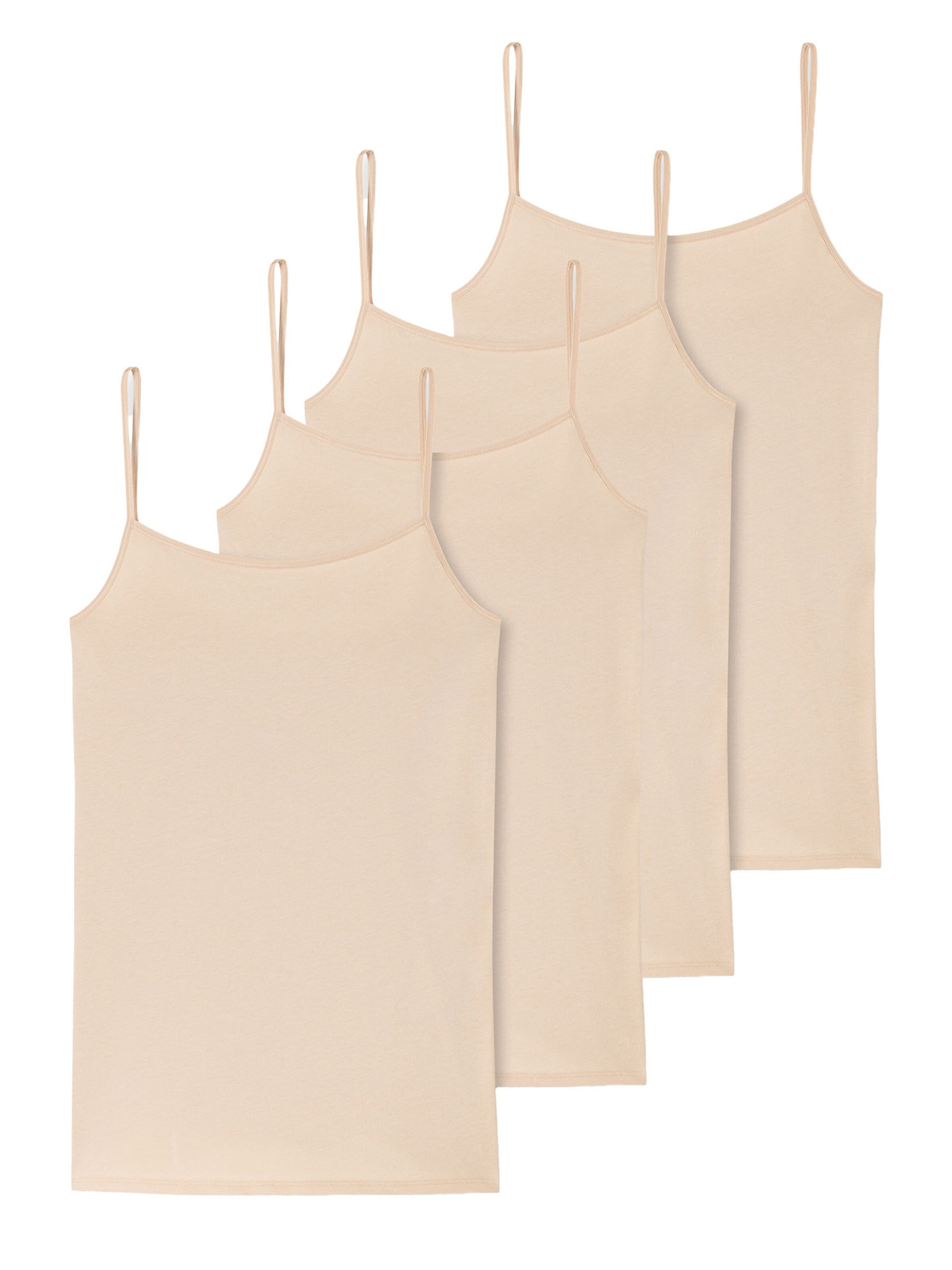 Haut ' 95/5 Organic Cotton ' SCHIESSER en beige : devant