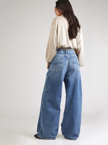 Wide Leg Jean 'LANAREY' REPLAY en bleu