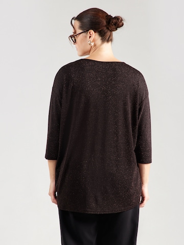Vero Moda Curve Shirt 'VMCKANVA' in Brown
