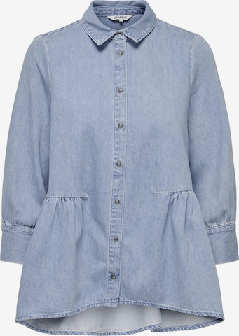 ONLY - Blusa en azul: frente