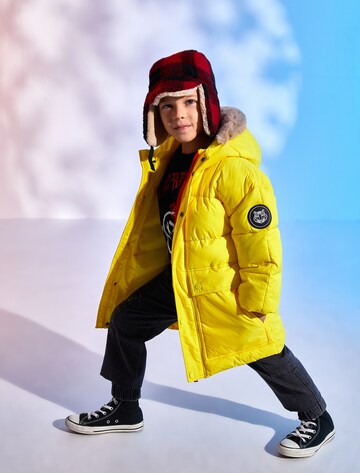 Koton Winter jacket 'Anorak' in Yellow