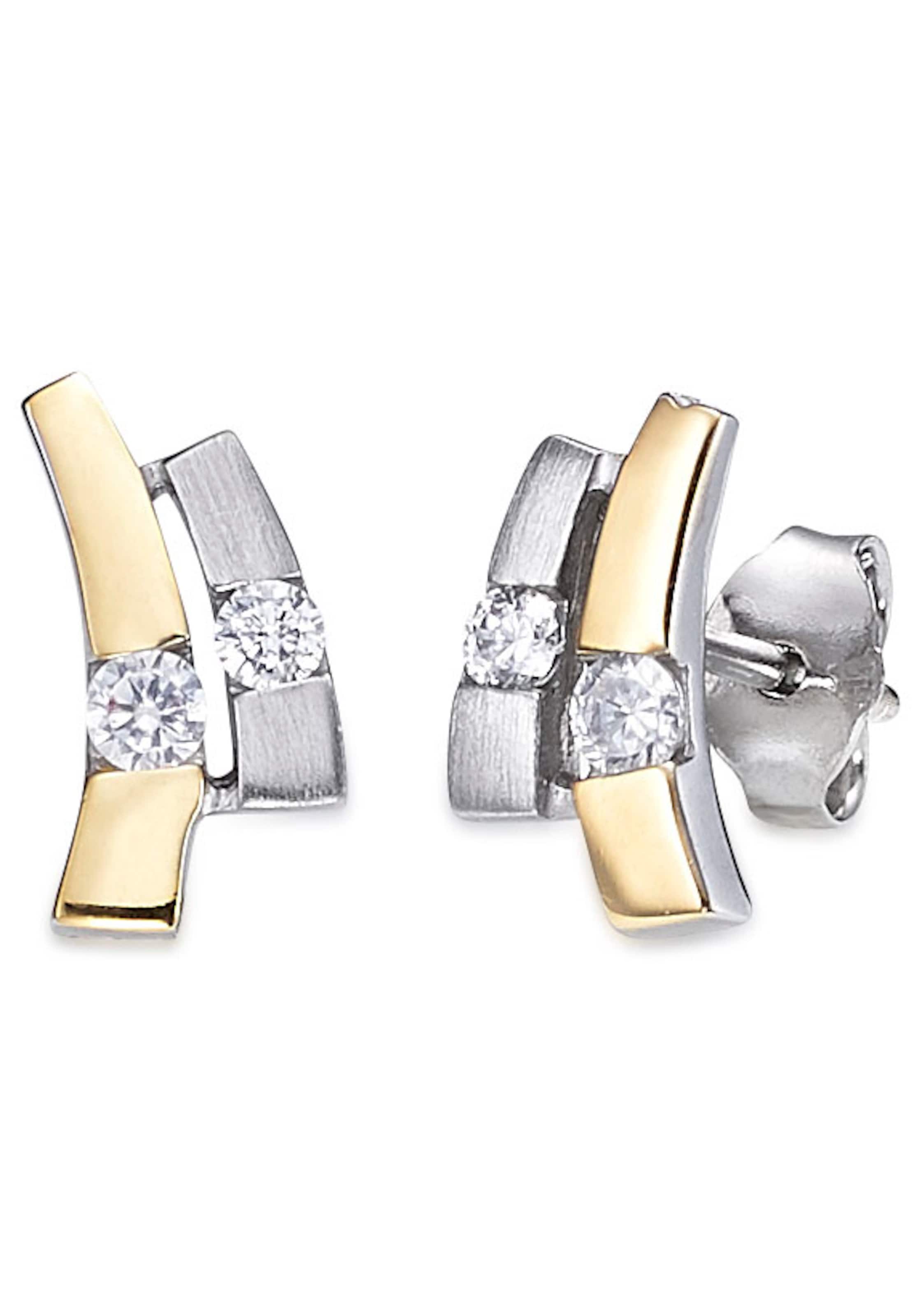 Bruno Banani Ohrringe in Silber: Vorderseite