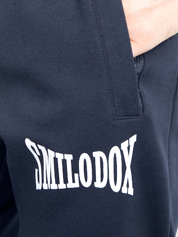 Smilodox Slimfit Broek 'Classic Pro' in Blauw