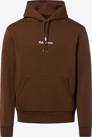 Polo Ralph Lauren Kapuzenpullover in Braun: Vorderseite