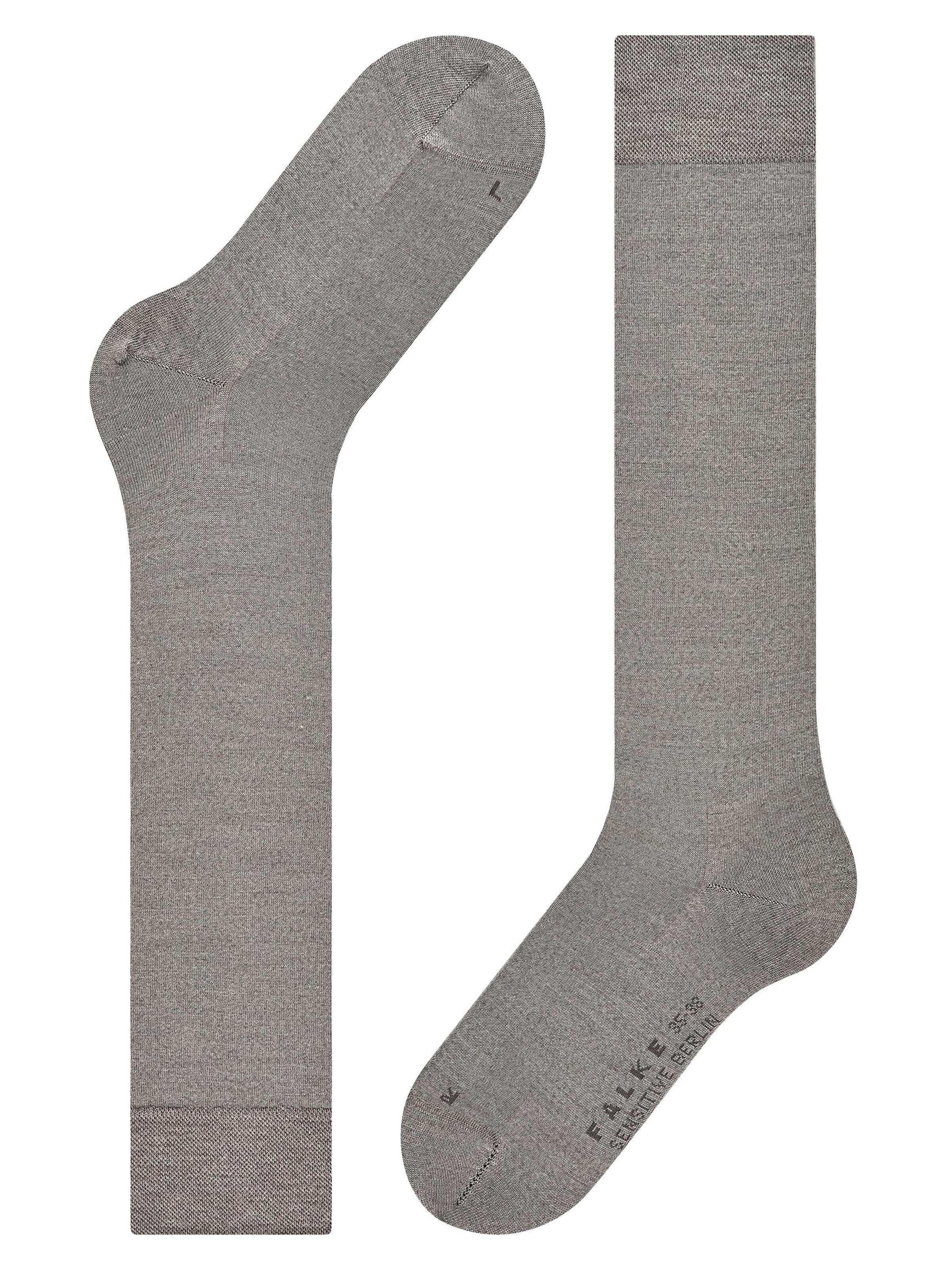 FALKE Over the Knee Socks 'Sensitive Berlin' in Grey