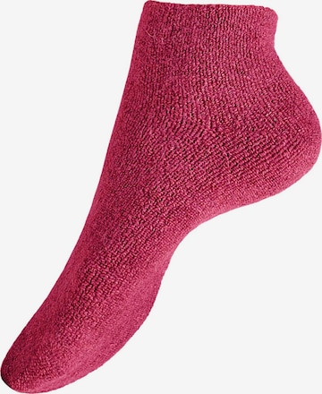 Calzino 'Homesocks' di KUNERT in rosso: frontale