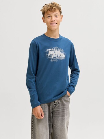 Jack & Jones Junior Shirts i blå: forside