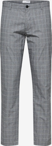 SELECTED HOMME Chino Pants in Grey: front