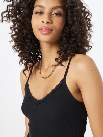 HOLLISTER Top 'BARE TRIM CAMI' in Black