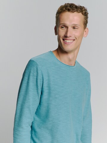 No Excess Pullover in Blau