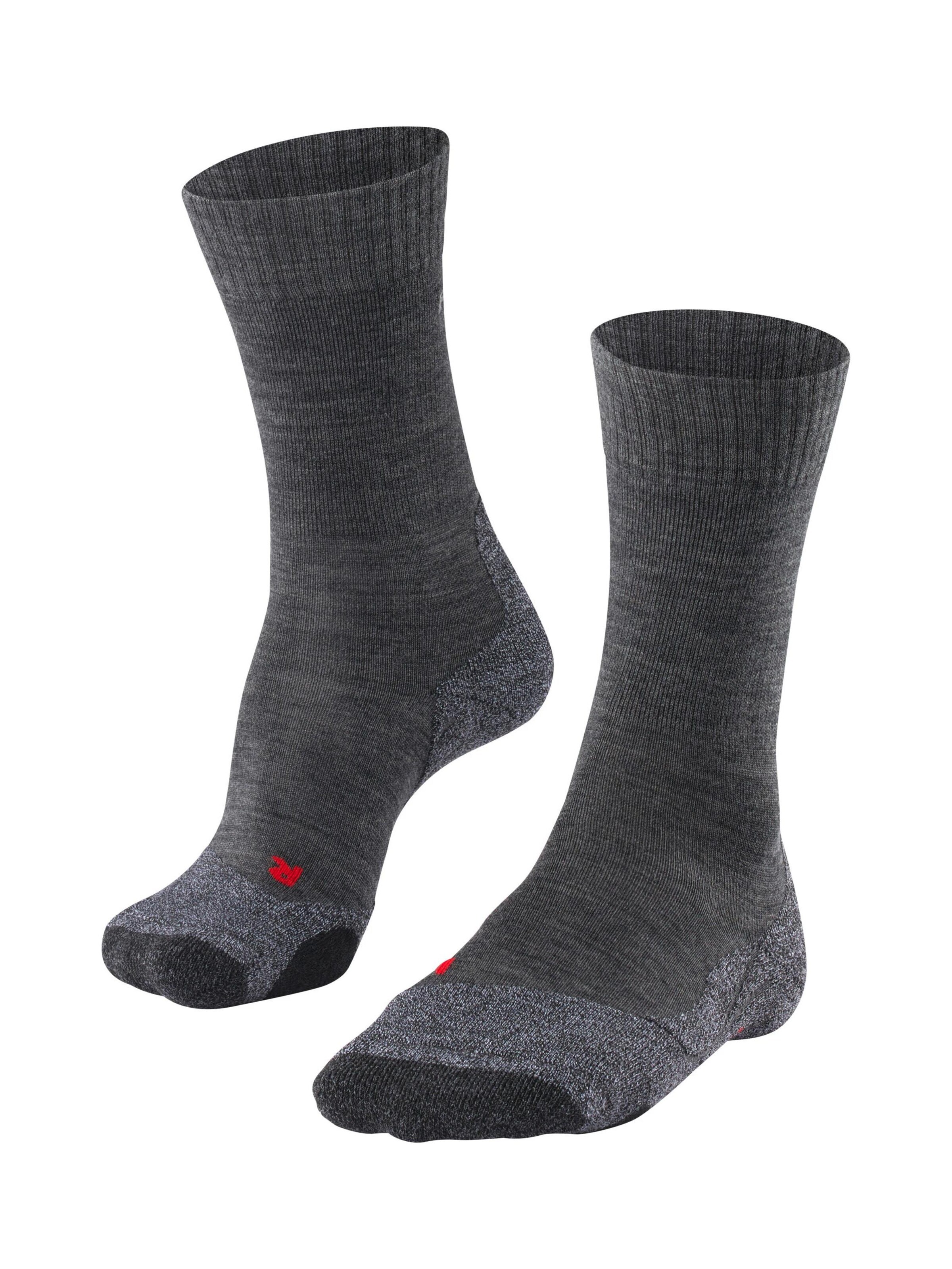 FALKE Sportsocken 'TK2 Explore'‌‌‌‌‌ in Grau: Vorderseite