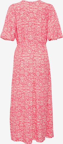 ICHI Shirt Dress 'VERA' in Pink