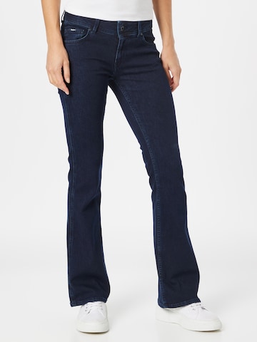 Pepe Jeans Flared Jeans 'New Pimlico' in Blauw: voorkant