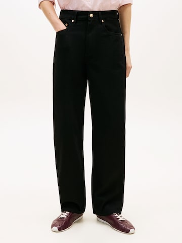 TOMMY HILFIGER Loosefit Farmer - fekete: elől