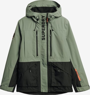 Superdry Functionele jas in Blauw: voorkant