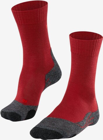 Chaussettes de sport FALKE en rouge