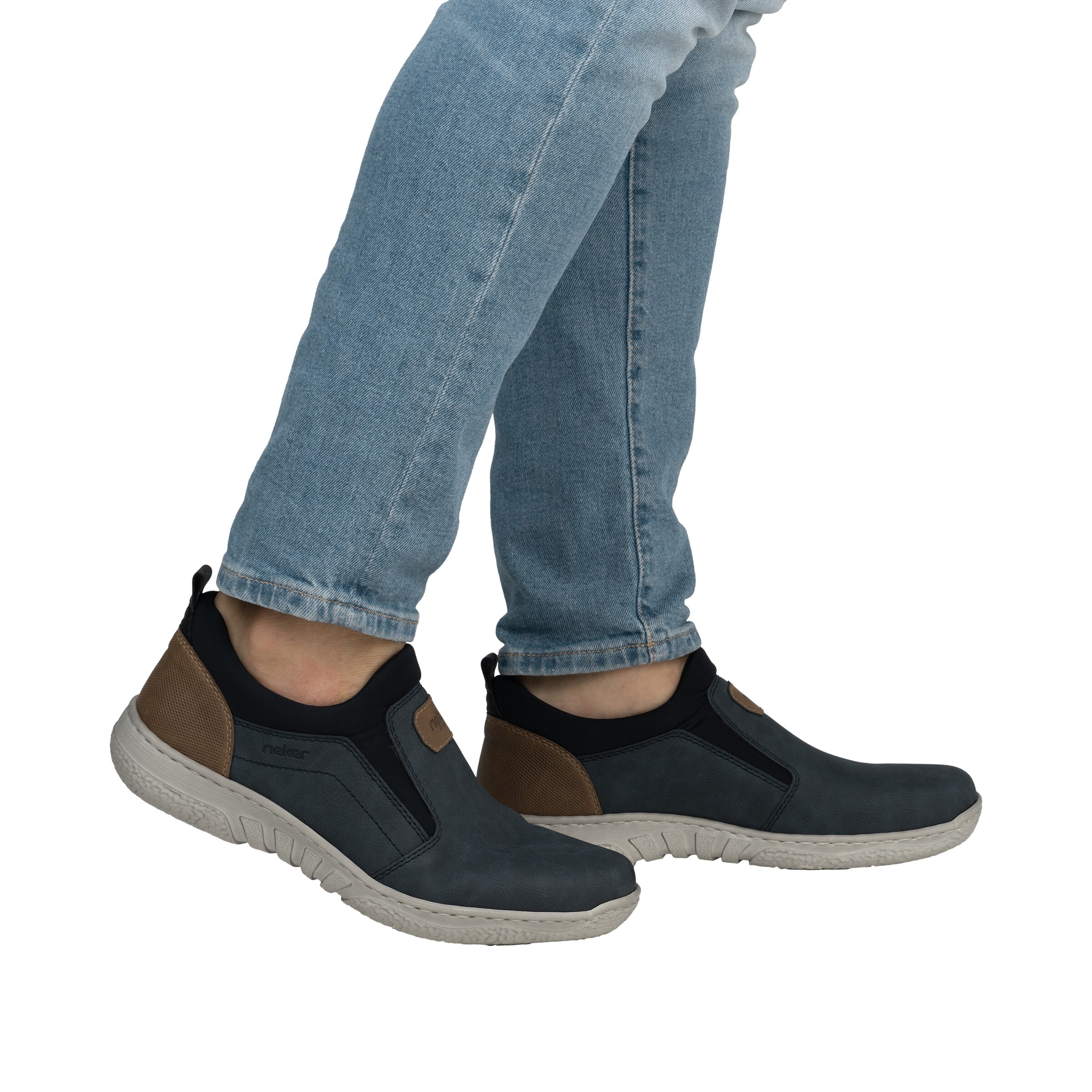 Rieker Slip On in Blau