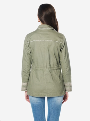 KOROSHI - Casaco meia-estação em verde