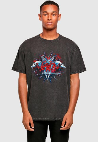 Merchcode Shirt in Schwarz: Vorderseite