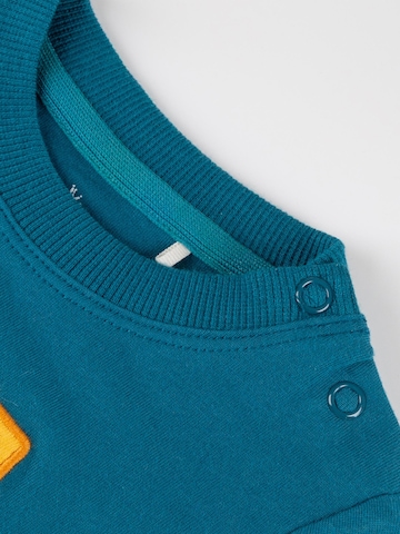 SIGIKID Shirt 'T-Shirt Blue & Bright' in Green