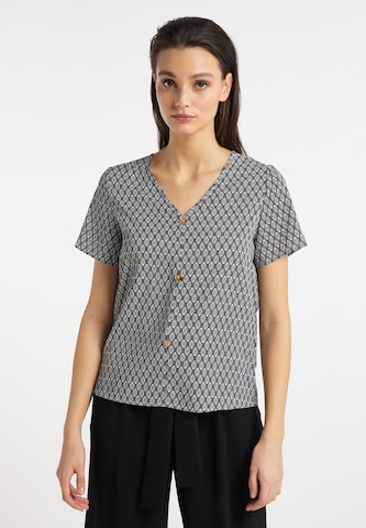 usha WHITE LABEL Blouse in Grijs: voorkant