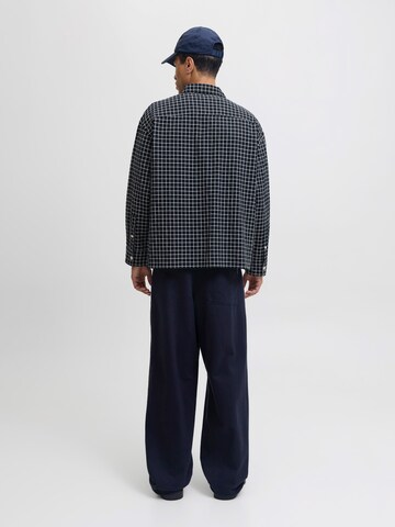 JACK & JONES Comfort fit Button Up Shirt 'JPRBLATRAVIS' in Blue